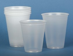 NON030035 Medline 2500 EA/CS,50 BG/CS,25 PK/CS CUP,PLASTIC,3 1/2 OZ,TRANSLUCENT Medline NON030035
