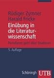 Ein�bung in die Literaturwissenschaft: Parodieren geht �ber Studieren (Uni-Taschenb�cher S)