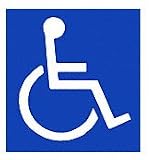 CRL Handicap Access Door Decal