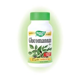 Glucomannan Root 665 mg by Nature's Way 100 Capsules