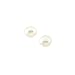 14K Yellow Gold 3.25 MM Button Pearl Children's Earrings