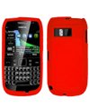Nokia E6 Red Candy Skin Case / Crystal Jelly Executive Protector Skin Cover ....