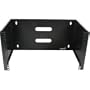 StarTech.com 6U 12-Inch Deep Wall Mounting Bracket for Patch Panel, WALLMOUNT6 (Black)