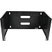 StarTech.com 6U 12-Inch Deep Wall Mounting Bracket for Patch Panel, WALLMOUNT6 (Black)