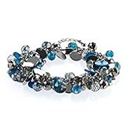 Assorted Beads Cluster Bracelet