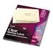 Avery 5661 Clear laser address labels, 1 x 4 label, 1000 labels/box