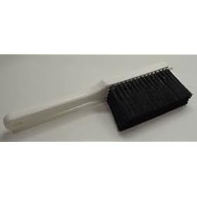 Egg Wash Icing Brush,11-3 4" Long, 5 1 4" Brush Head, Black Boars Hair by Braun Brush