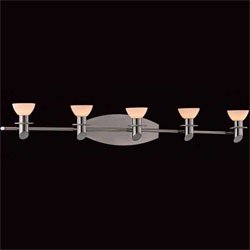 Minka Lavery Lights 5995-84 5LT Bathroom Lighting - Brushed Nickel Contemporary Indoor... by Minka