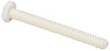 Ceramic Hex Head Machine Screws 2-56 White