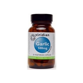 Viridian Garlic 500mg (Organic), 90 Veg Caps