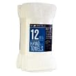 1888 Mills White Hand Towels Commercial quality - 12ct