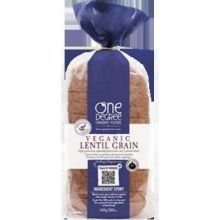 One Degree Organic Foods Veganic Lentil Grain Bread, 21 Ounce -- 8 per case. 