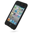PDair Luxury Silicone Case for Apple iPod Touch 4th (8GB/32GB/64GB) (Black)