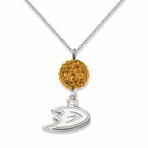 Anaheim Ducks Ovation Crystal Necklace