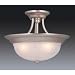 VAX-CC25685BN The Brussels Collection BN semi-flush light 3(100M) *D by Vaxcel