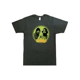 CHEECH & CHONG�@T�V���c/Circle Portrait Fitted Jersey T/ AQT-409S