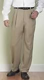 Haggar Men Cool 18 Gab Pleated Pants - Big Man 41714529486