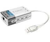 D-LINK Ethernet USB 2.0 10/100 Mb adapter DUB-E100