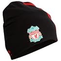 Liverpool Beanie - Black/Light Scarlet