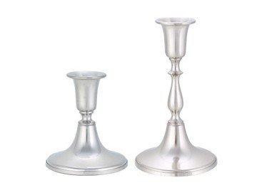 Yorktown Pewter Candlestick 6 Satin Finish