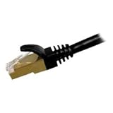 Cables Unlimited Cat7 Shielded 600Mhz Patch Cables 7 Feet Black
