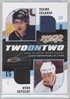 2009-10 Upper Deck MVP Two on Two Jerseys #JSDGB - Ryan Getzlaf/Teemu Selanne/Mikkel Boedker/Shane D