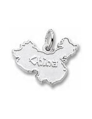 Rembrandt Charms China Map Charm