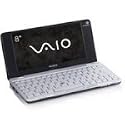 Sony VGN-P19WN Ultra Slim PC Intel Atom (Z520) 1.33GHz 2048MB (1x2048MB) 60GB 8 inch UWXGA LCD WLAN BT WWAN Vista Business (Intel GMA 500) (Black) (VGNP19WN/Q.CEK)