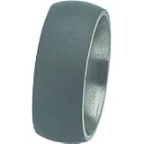 Titanium Stone Finish 7mm Ring