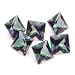 6 mm-7.11 Cts Loose Mystic Green Topazes Princess-AA
