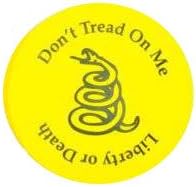 DC Skins Snuff Covers - Waterproof Protective Skins for Dip and Chew Cans - Don't Tread on Me