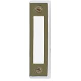 Heath Zenith/Desa #667P BRS/WHT Push Button