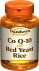 Co Q10 & Red Yeast Rice Softgels - 50 soft gels
