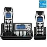 GE 28129FE2 Dect 6.0 Cell Fusion Cell Manager with Digital Answering Machine and 2 Handests