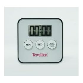 Terraillon - PLUTON TIMER - Minuteur Electronique - Blanc