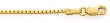 14K Yellow Gold 1.3MM BOX CHAIN 24"