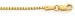 14K Yellow Gold 1.3MM BOX CHAIN 24"