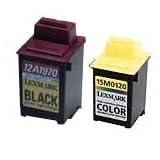 Click here to buy Take4Less 2-pack B+C Lexmark 12A1970 15M0120 70 20 Remanufactured ink Cartridges for Lexmark X63 X73 X83 Z42 Z43 Z45 Z51 Z52 Z53 Z54 Z715 Z82 Z705 X83 X85 X125 A1000 A1200 A1500 A3000 A4000 IJ1200 P122 P707 P3150 by Lexmark.