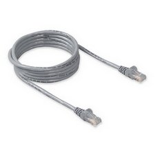 BLKA3L79103S Cat 5E Snagless Ethernet Cable, 3', Gray (BLKA3L79103S)