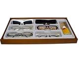 Axis 2723 Stack 'em 7-Compartment Eyeglasses and Sunglasses Organizer