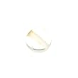 Sterling Silver April Semiprecious Stone Birthstone Charm