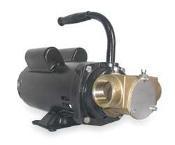 Dayton 3ACD4 Pump, Flexible Impeller, 1 1/2 HP, 115/230V