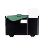 Officemate Grande Centrale Filing System, 4 Pockets, Black (21728)
