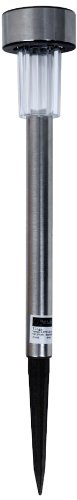 S-Luce 33937-2 Tinga 2-er Set LED Solarleuchten, Edelstahl Preisvergleich