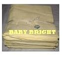 12 X LEMON 100% COTTON MUSLIN SQUARES
