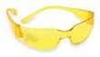 Condor 1ETK4 Safety Eyewear, Clear Frame, Amber Lens
