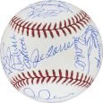 1998 Yankees Team Signed MLB Baseball (LE 98)