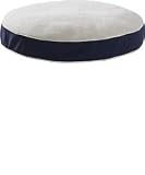 Woolrich Dog Gone Smart™ Round Canvas/Sherpa Dog Bed 24, NAVY (Blue)