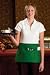 Kelly Green Waist Apron