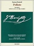 Poliuto Vocal Score Based On Critical Edition Ashbrook/Parker